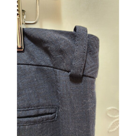 WORTHINGTON WOMENS P12 DARK BLUE LINE PANTS MODERN FIT SLACKS CAREER BUISNESS - Picture 11 of 16